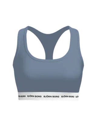Produktfoto för Björn Borg Logo Soft Top Blå, XS