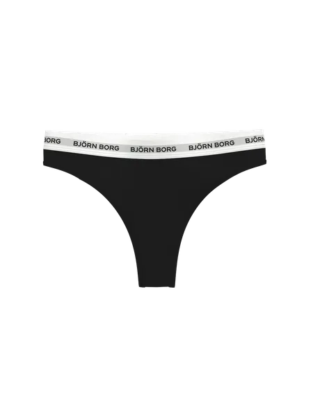 Bild 2 för Björn Borg Logo Thongs 3-pack Multi, M