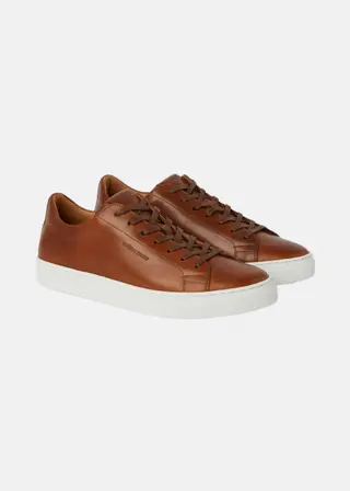 Produktfoto för Björn Borg Men’s Leather Sneakers Sl100 Brun, 45