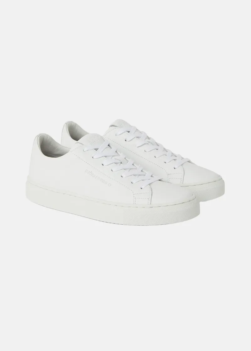 Bild 2 för Björn Borg Men’s Leather Sneakers Sl100 Vit, 40