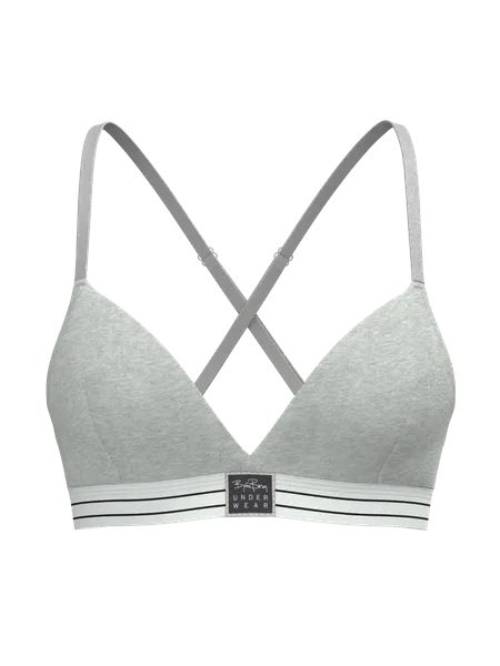 Bild 2 för Björn Borg Original Triangle Bra 1-pack Grå, L