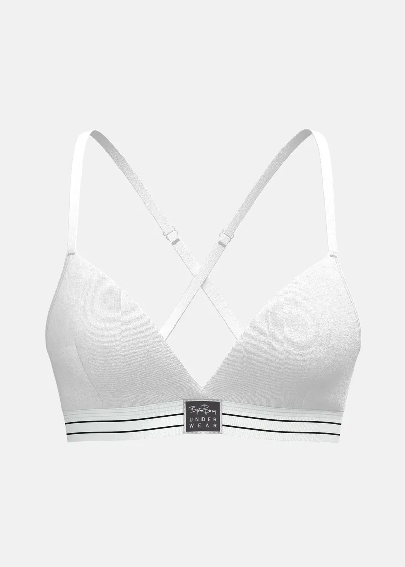 Bild 1 för Björn Borg Original Triangle Bra Vit, XS