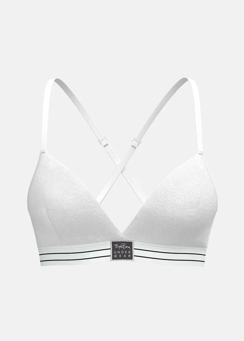 Bild 2 för Björn Borg Original Triangle Bra Vit, XS