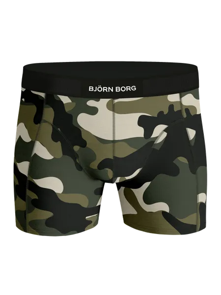 Bild 2 för Björn Borg Premium Cotton Stretch Boxer 2-pack Svart, S