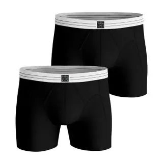 Produktfoto för Björn Borg Premium Cotton Stretch Original Boxer 2-pack Svart, S