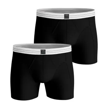 Alternativ bild 0 för Björn Borg Premium Cotton Stretch Original Boxer 2-pack Svart, S