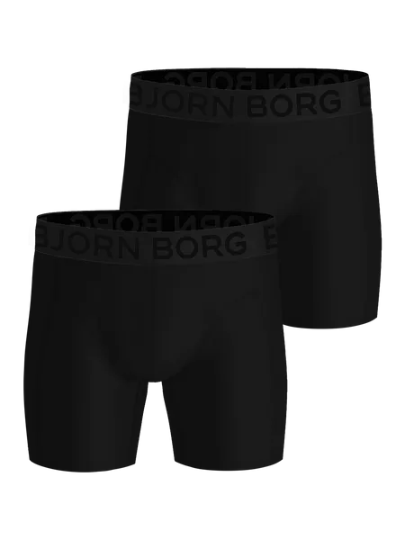 Alternativ bild 0 för Björn Borg Sports Lightweight Boxers 2-pack Svart, XL