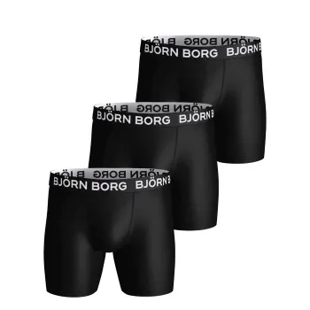 Alternativ bild 0 för Björn Borg Sports Microfiber Boxers 3-pack Svart, XS