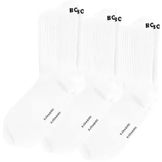 Produktfoto för Björn Borg Sports Socks 3-pack Vit, 35-38