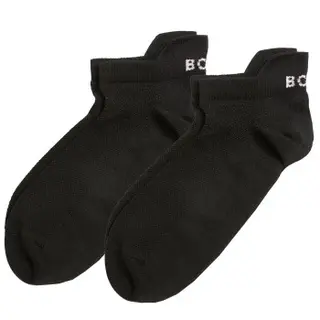 Produktfoto för Björn Borg Strumpor 2P Performance Solid Step Socks Svart polyamid Strl 35/38