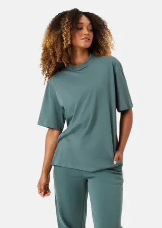 Produktfoto för Björn Borg Studio Oversized T-shirt Grön, XS