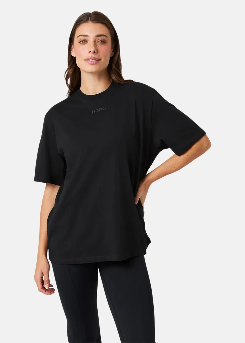 Bild 2 för Björn Borg Studio Oversized T-shirt Svart, M