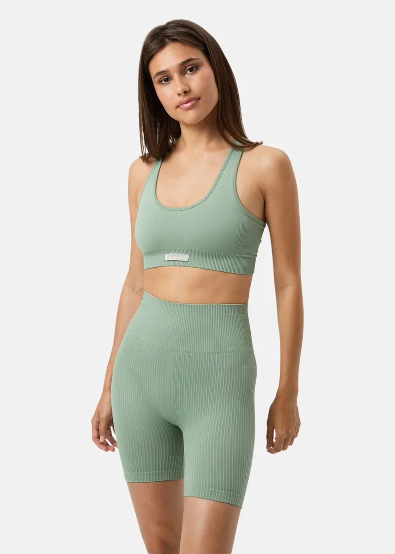 Bild 2 för Björn Borg Studio Seamless Low Sports Bra Grön, XSS