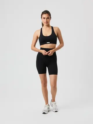 Produktfoto för Björn Borg Studio Seamless Ribbed Shorts Svart, XL