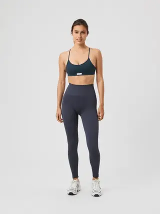 Produktfoto för Björn Borg Studio Seamless Ribbed Tights Grå, XL