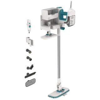Produktfoto för Black & Decker BHSM15FX08-QS, Bärbar ångtvätt, 0,5 l, Vit, 6 m, 1500 W, 30 s