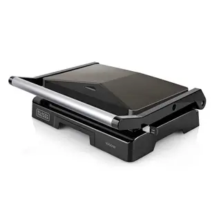 Produktfoto för Black & Decker Bordsgrill Platt 2200W svart