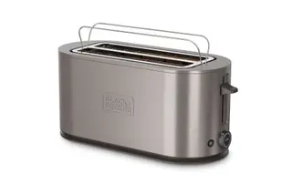 Produktfoto för Black & Decker Brödrost & Toaster Toaster 2 Long Slot Stainless Steel