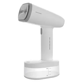 Produktfoto för Black & Decker BXGS1600E, 1600 W, Keramisk stryksula, 0,25 l, 25 g/min, Vit, 2,5 m