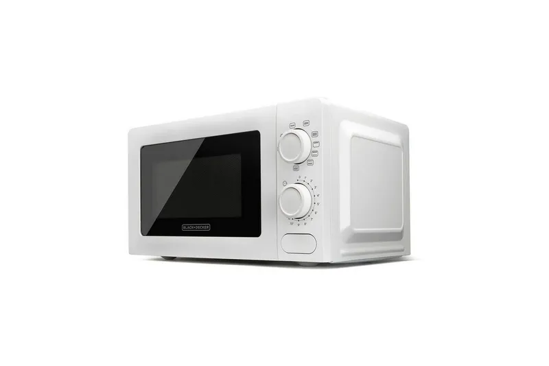 Bild 1 för Black & Decker BXMZ700E, Bänkdiskmaskin, Grillmikrovågsugn, 20 l, 700 W, Rotations-, Vit