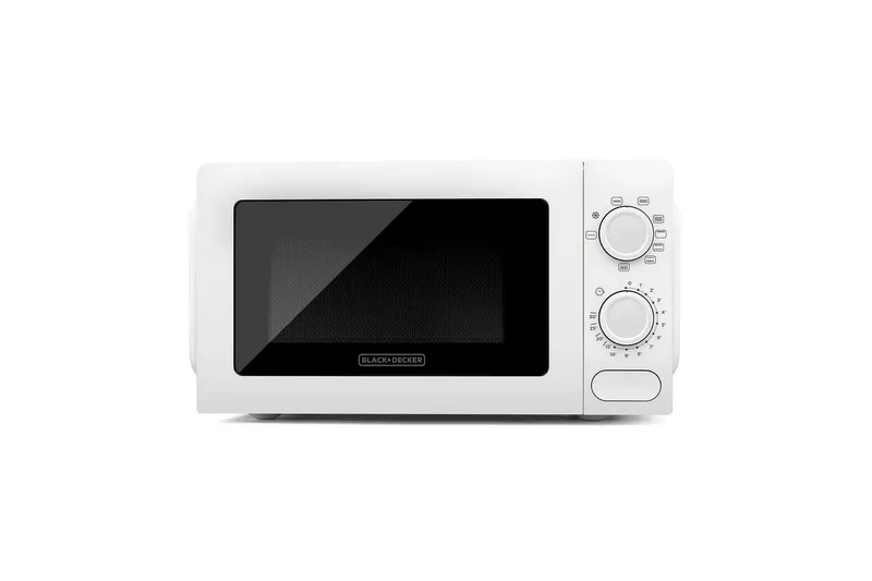 Bild 2 för Black & Decker BXMZ700E, Bänkdiskmaskin, Grillmikrovågsugn, 20 l, 700 W, Rotations-, Vit