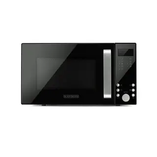 Produktfoto för Black & Decker Mikrovågsugn Digital 25L 900W rostfritt stål