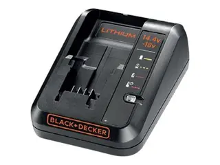 Produktfoto för Black & Decker Power Connect - Batteriladdare - 1 x batterier laddas - 1 A - för BLACK+DECKER BCD003, BCD900, BCG720, BDCCS18, BDCDC18, BDCDS18, BDCJS18, BDCR18, BDCROS18