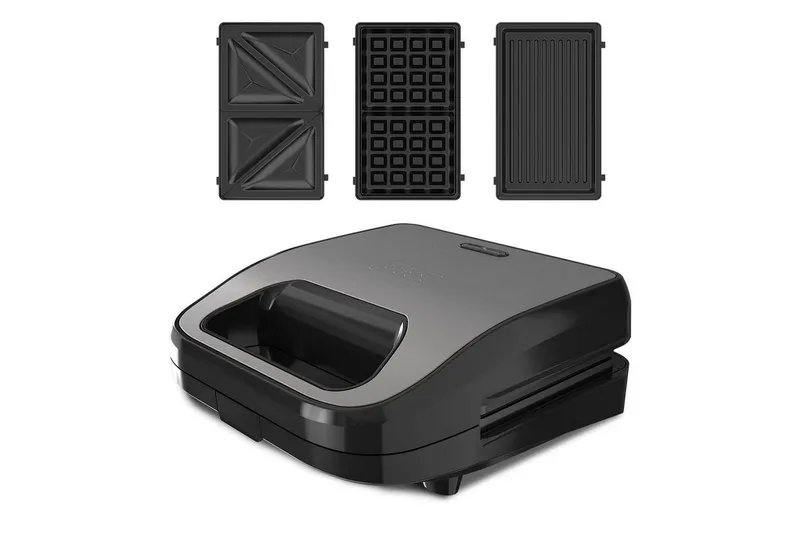 Bild 1 för Black & Decker Smörgåsgrillar Sandwich Maker Grill Sandwich Waffle