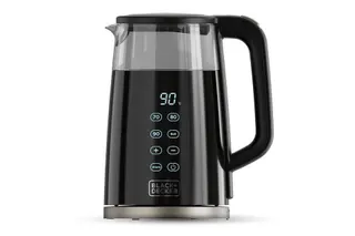 Produktfoto för Black & Decker Vattenkokare Kettle Glass Black 1.7L - Svart - 2200 W