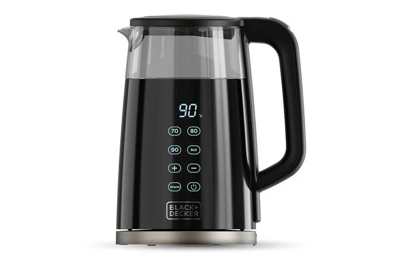 Bild 1 för Black & Decker Vattenkokare Kettle Glass Black 1.7L - Svart - 2200 W