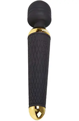 Produktfoto för Black & Gold Massager Wand - 20 Vibrations