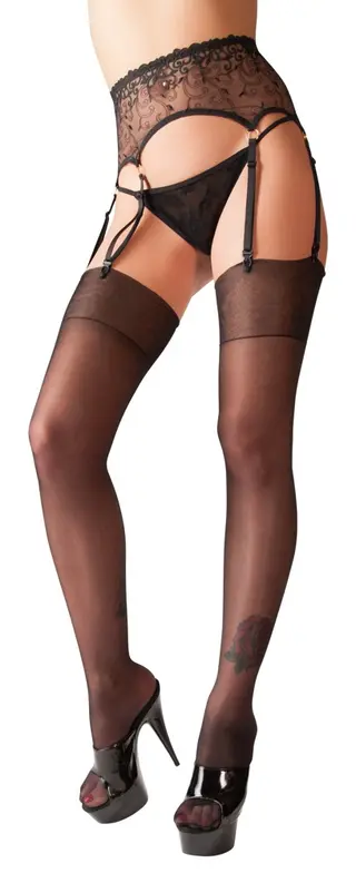 Produktfoto för Black Classic Stockings