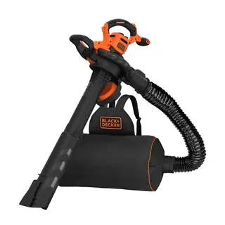Produktfoto för BLACK+DECKER BEBLV300-QS - Trädgårdsdammsugare/lövblåsare - elektrisk - 3000 W - 900 m³/tim. - 404 km/h - 4.6 kg