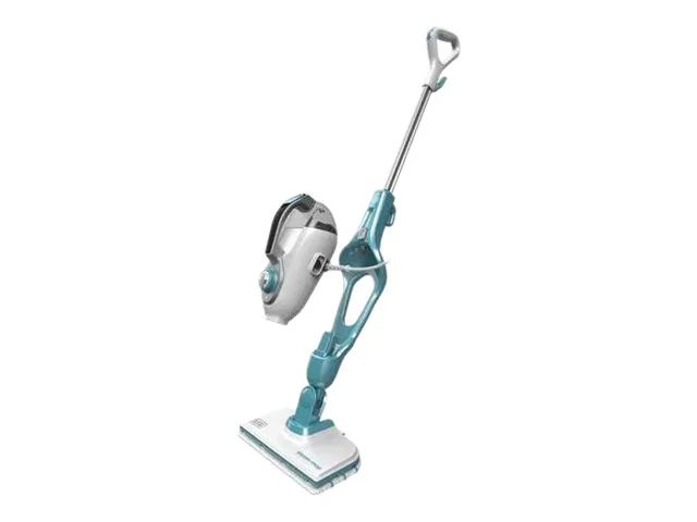 Alternativ bild 0 för BLACK+DECKER FSMH1321 - Ångdammsugare - skaft/handhållen (2-i-1) - vit/aqua