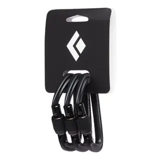 Produktfoto för Black Diamond Hotforge Screwgate 3 Pack Black