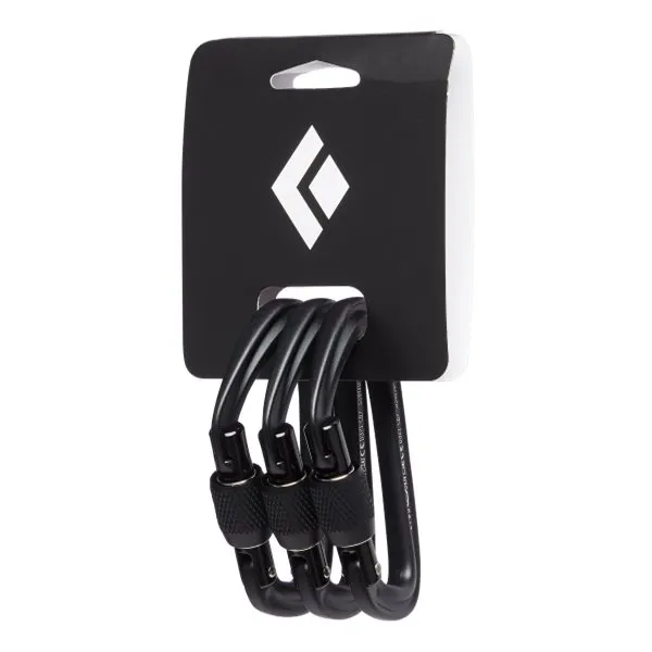 Alternativ bild 0 för Black Diamond Hotforge Screwgate 3 Pack Black