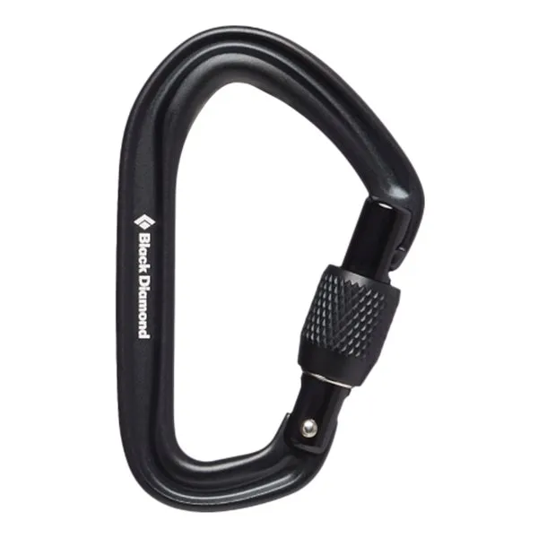 Alternativ bild 0 för Black Diamond Hotforge Screwgate Carabiner Black