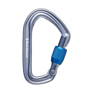 Produktfoto för Black Diamond Hotforge Screwgate Carabiner Gray