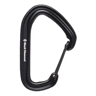 Produktfoto för Black Diamond Hotwire Carabiner Black