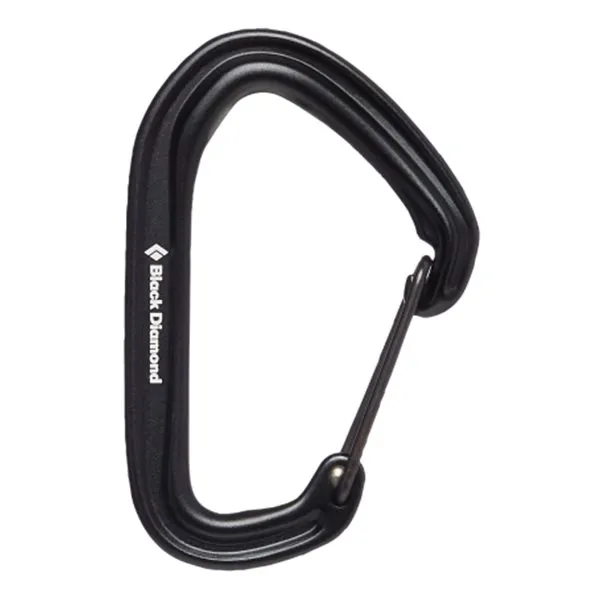 Alternativ bild 0 för Black Diamond Hotwire Carabiner Black