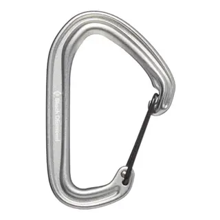 Produktfoto för Black Diamond Hotwire Carabiner Light Gray