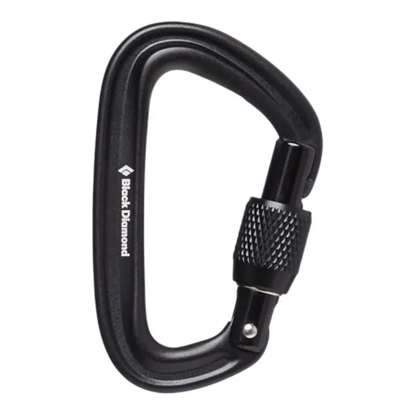 Alternativ bild 0 för Black Diamond Liteforge ScrewgateCarabiner Black