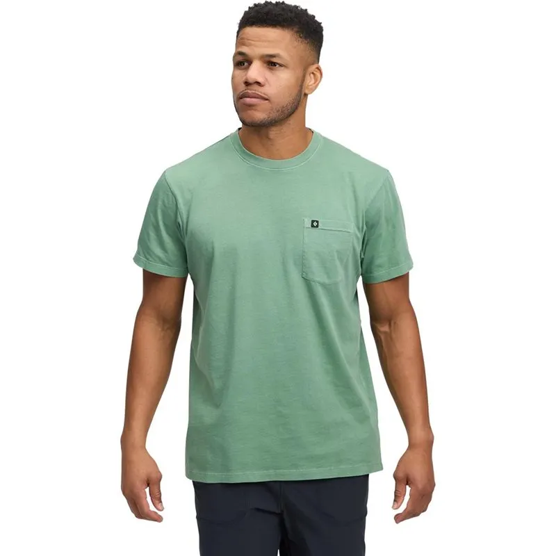 Bild 2 för Black Diamond M Diamond Patch Ss Pocket Tee Laurel Green