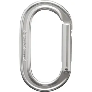 Produktfoto för Black Diamond Oval Keylock Carabiner Polished