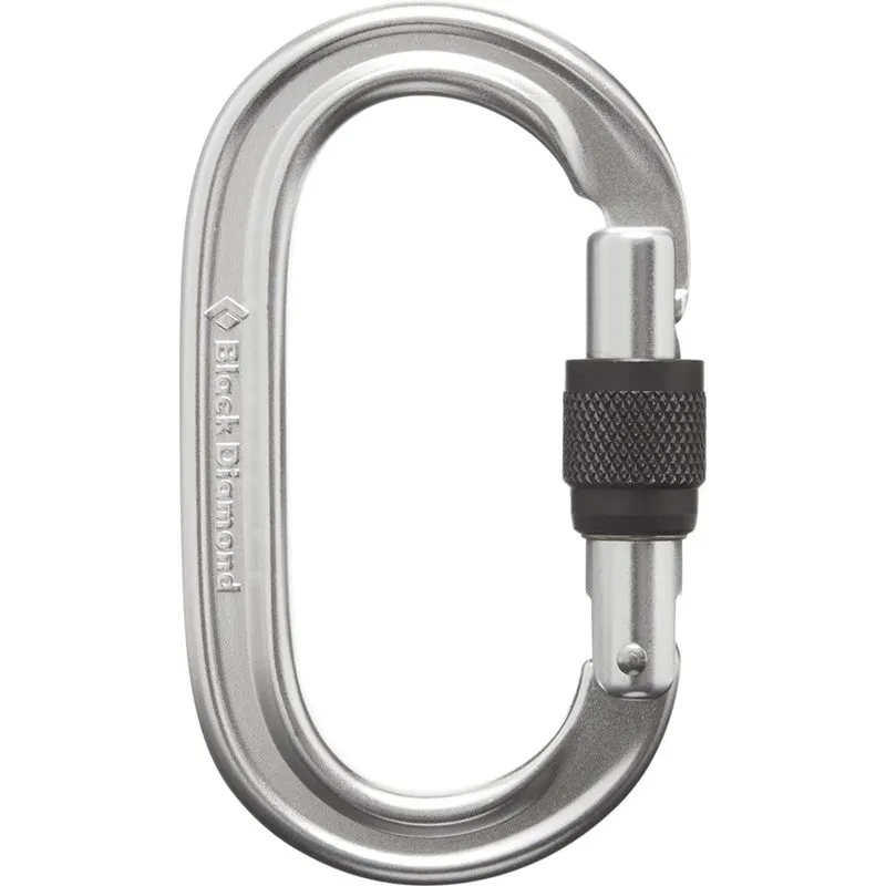 Alternativ bild 0 för Black Diamond Oval Keylock ScrwgtCarabiner Polished