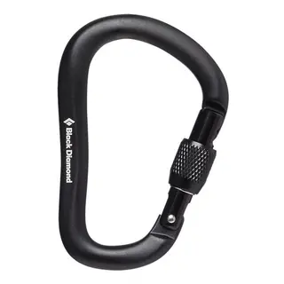 Produktfoto för Black Diamond Rocklock Screwgate Carabiner Black