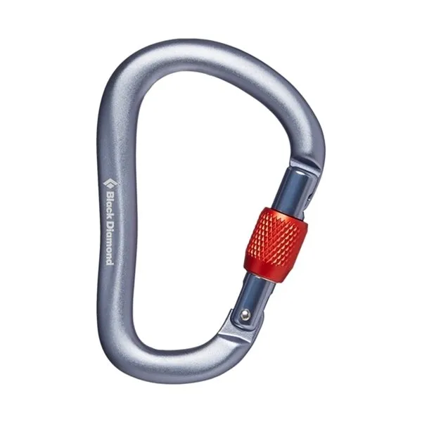 Alternativ bild 0 för Black Diamond Rocklock Screwgate Carabiner Gray