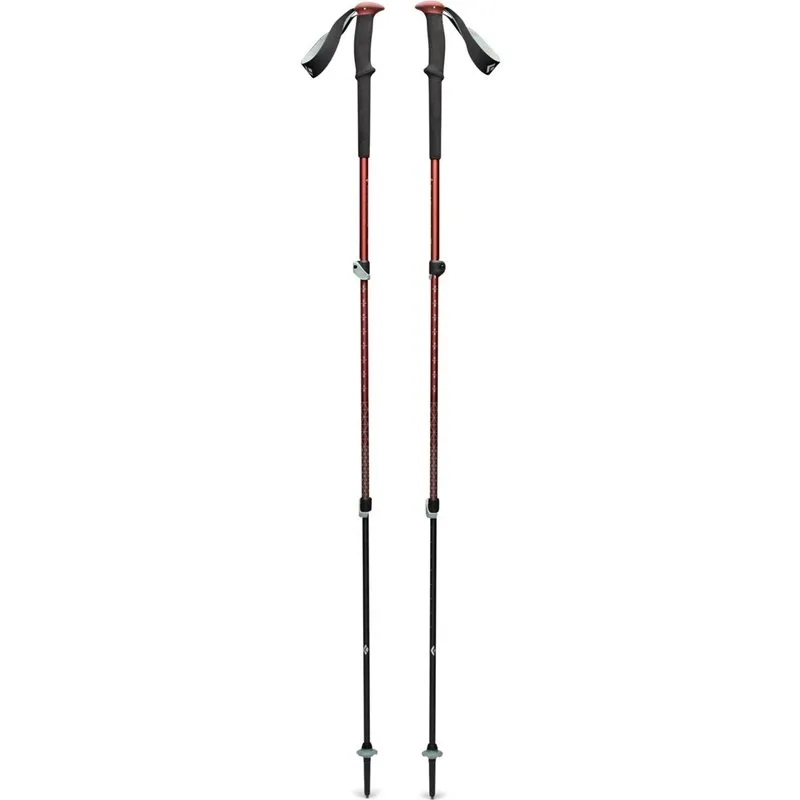 Bild 2 för Black Diamond Trail Trekking Poles Iron Red