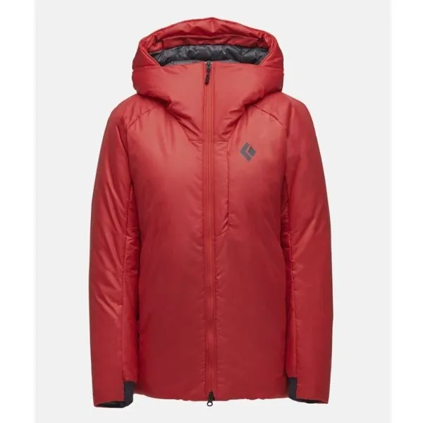 Bild 1 för Black Diamond W Belay Parka Coral Red