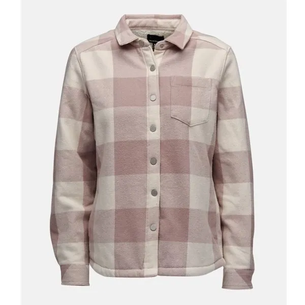 Alternativ bild 0 för Black Diamond W Project Lined Flannel Pale Mauve/Off White Plaid